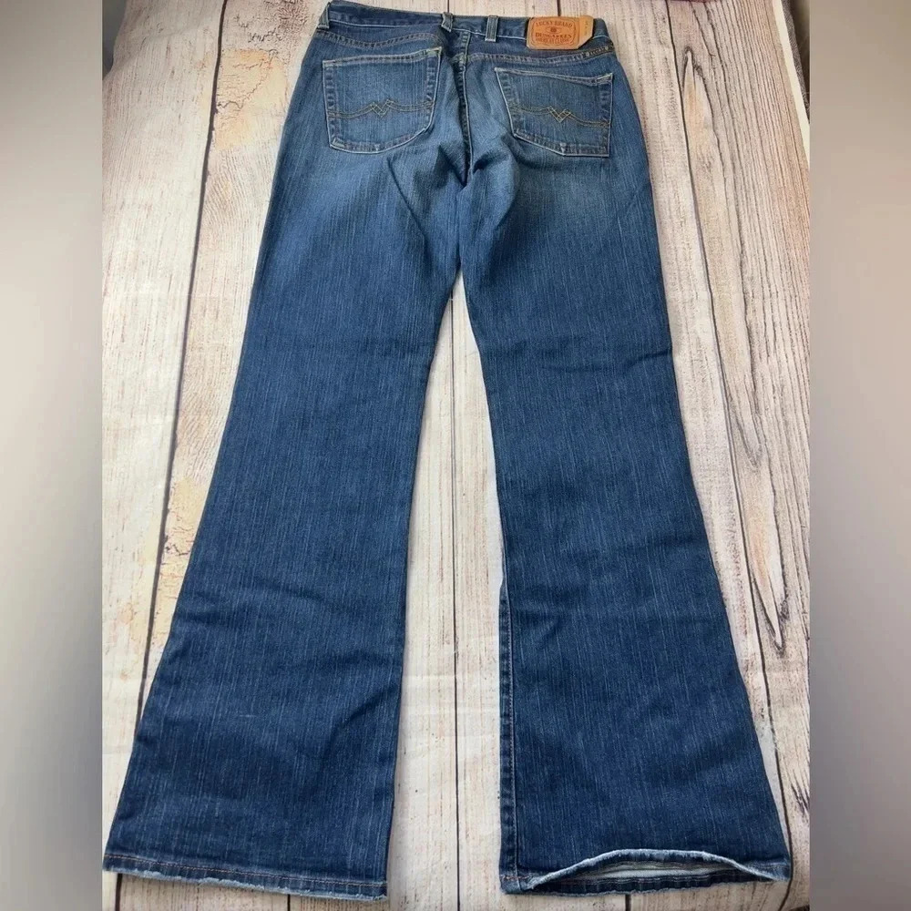Lucky brand Dungarees Women’s boot jeans size 8/29 - Picture 2 of 12